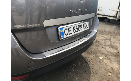 Накладка на задний бампер Renault Grand Scenic
