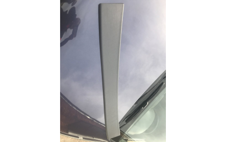 Накладка на задний бампер Peugeot Partner Tepee