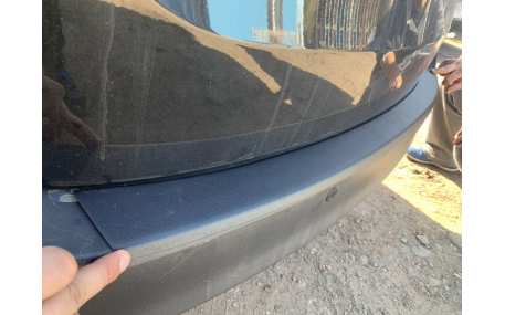 Накладка на задний бампер Toyota RAV4 2012-2015