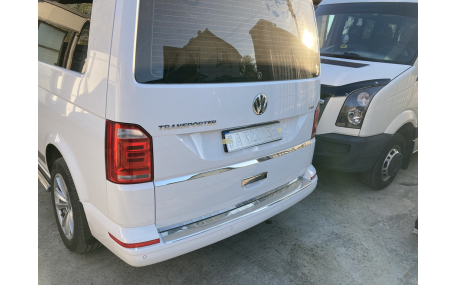 Накладка на задний бампер Volkswagen T6