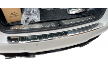 Накладка на задний бампер BMW X3 F25