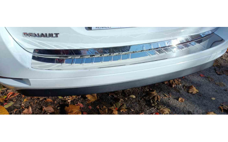 Накладка на задний бампер Renault Logan MCV