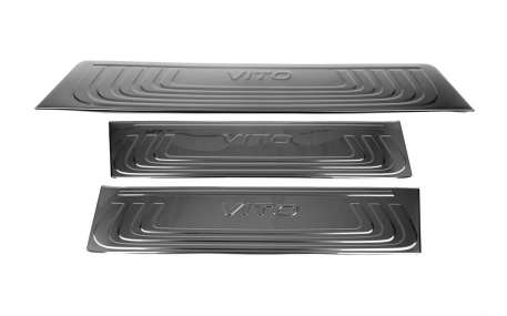 Накладки на пороги Mercedes Vito W447