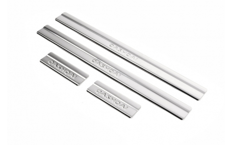 Накладки на пороги Nissan Qashqai