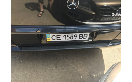 Накладка на задний бампер Mercedes Vito W638