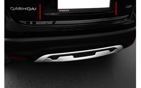 Хром накладки Nissan Qashqai J11