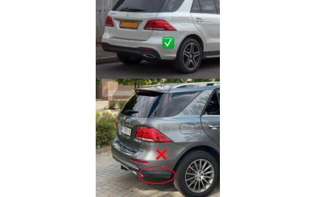 Комплект обвеса Mercedes GLE-class W166