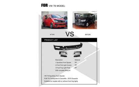 Накладка передняя Volkswagen T6