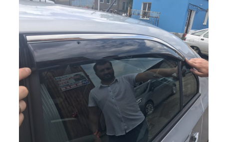 Дефлекторы окон Skoda Rapid