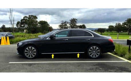 Хром накладки Mercedes C-class W205