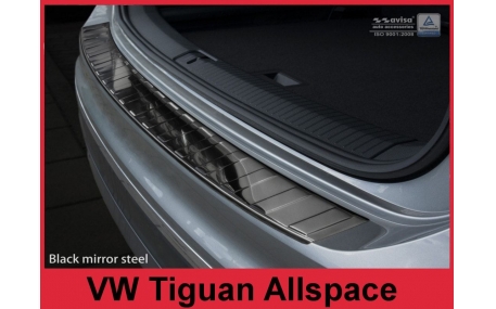 Накладка на задний бампер Volkswagen Tiguan