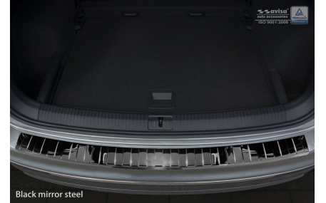 Накладка на задний бампер Volkswagen Tiguan
