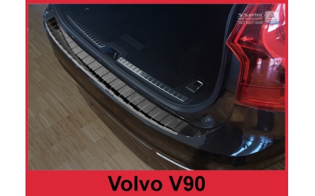 Накладка на задний бампер Volvo V90