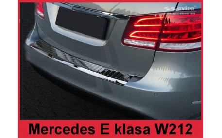 Накладка на задний бампер Mercedes E-class W212