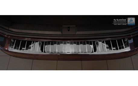 Накладка на задний бампер Volkswagen Passat B8