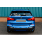 Накладка на задний бампер BMW X1 F48