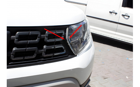 Хром накладки Renault Duster