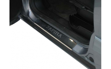 Накладки на пороги Opel Zafira B