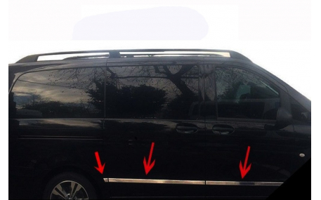 Хром накладки Mercedes Vito W447