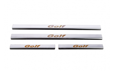 Накладки на пороги Volkswagen Golf 6