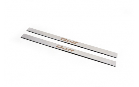 Накладки на пороги Volkswagen Golf 6