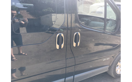 Хром накладки Renault Trafic