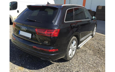 Подножки Audi Q7