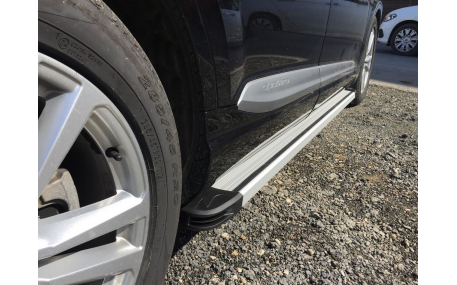 Подножки Audi Q7