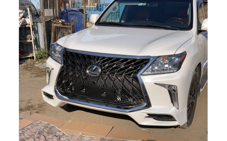 Бампер передний Lexus LX570 2012-2015