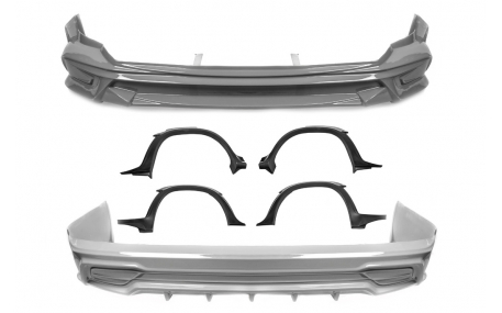 Накладки на бампера Lexus LX570 2016-2021