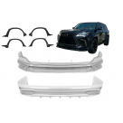 Накладки на бампера Lexus LX570 2016-2021