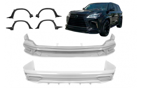 Накладки на бампера Lexus LX570 2016-2021