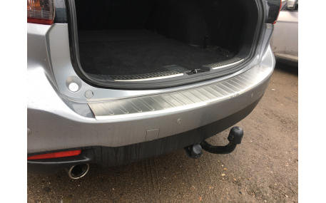 Накладка на задний бампер Mazda 6