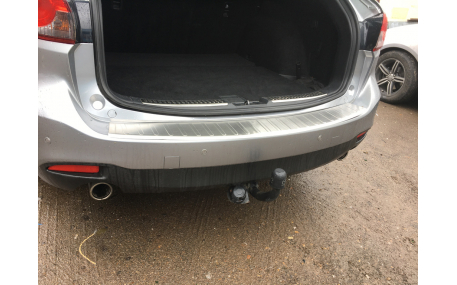 Накладка на задний бампер Mazda 6