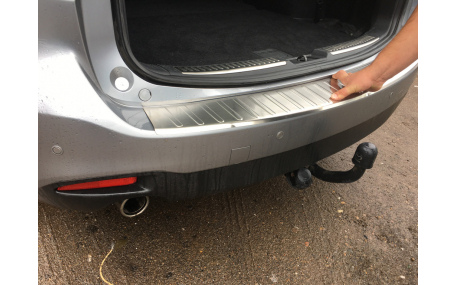 Накладка на задний бампер Mazda 6