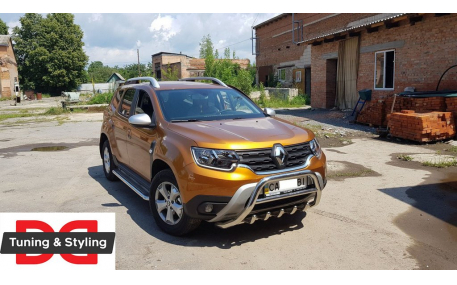 Защита передняя Renault Duster