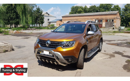 Защита передняя Renault Duster