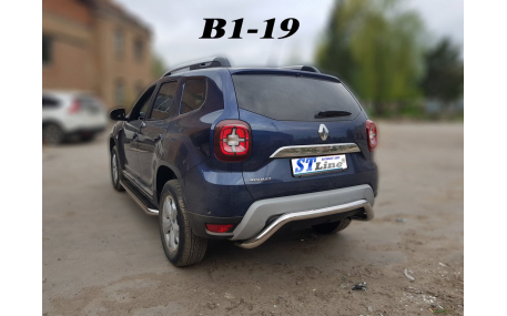 Защита задняя Renault Duster