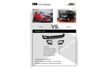 Накладка передняя Volkswagen T6