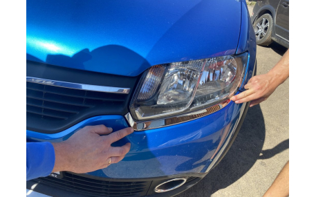 Хром накладки Renault
