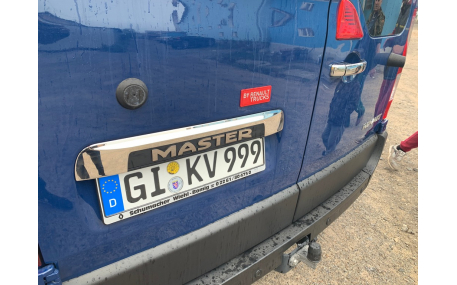 Хром накладки Opel Movano