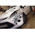Хром накладки Ford Fiesta
