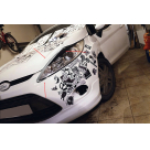 Хром накладки Ford Fiesta