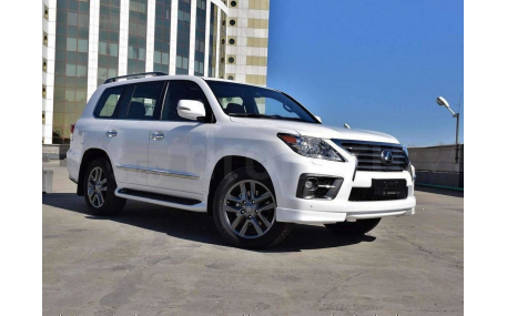 Накладки на бампера Lexus LX570 2012-2015