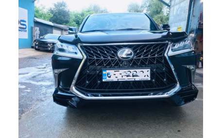 Накладки на бампера Lexus LX570 2016-2021