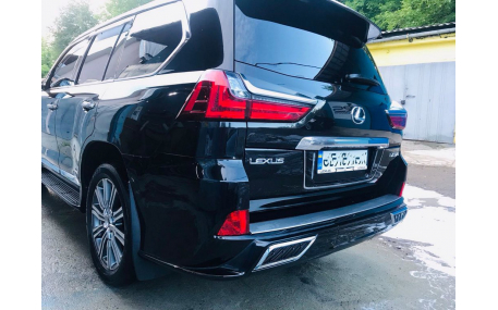 Накладки на бампера Lexus LX570 2016-2021