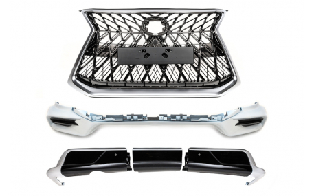Накладки на бампера Lexus LX570 2016-2021