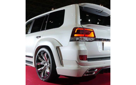 Накладки на бампера Toyota Land Cruiser 200