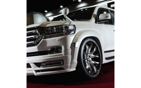 Накладки на бампера Toyota Land Cruiser 200