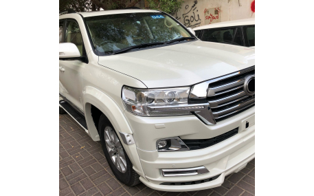 Накладки на бампера Toyota Land Cruiser 200